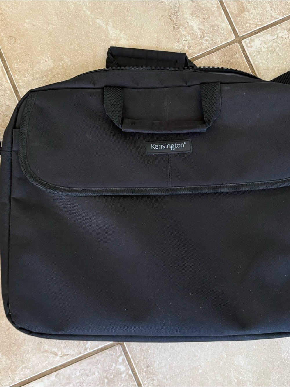 Kensington Black Professional Laptop Briefcase for Men